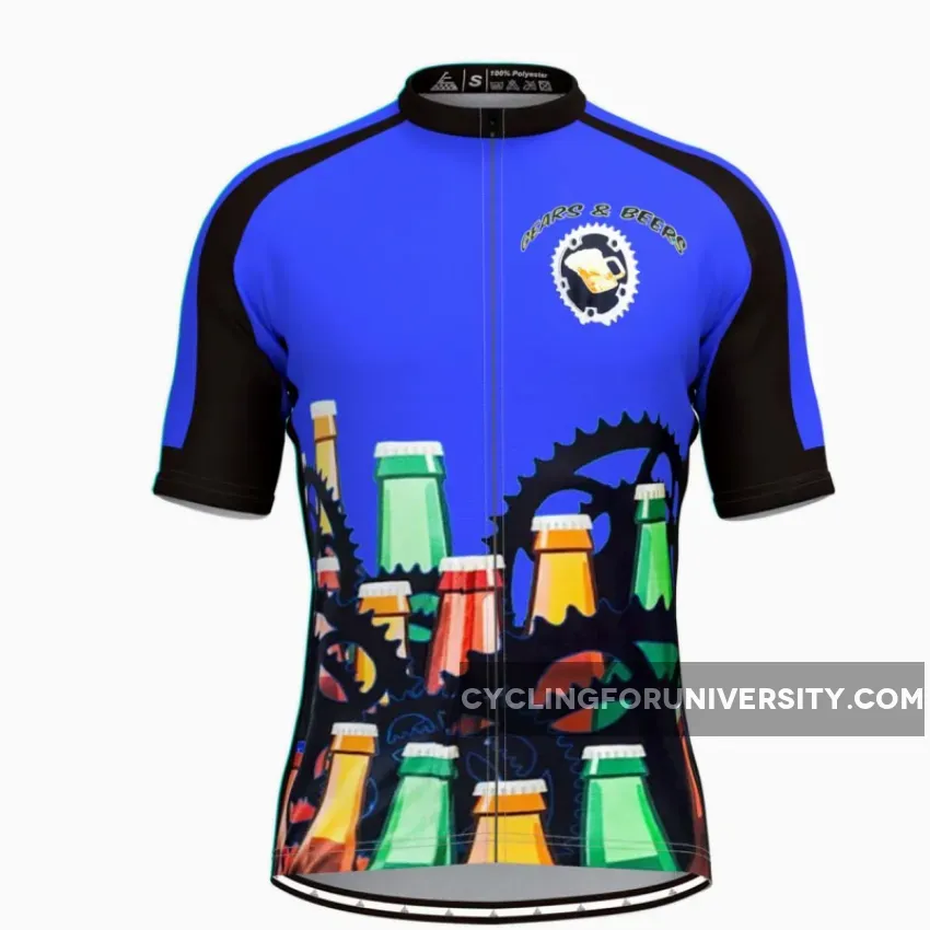 Gears And Beer Men's Cycling Jersey To Buy