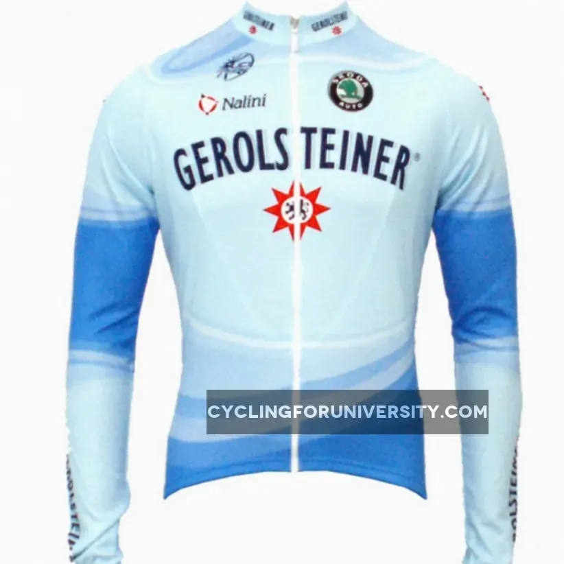 Gerolsteiner 2007 Radsport-Profi-Team- Long Sleeve Jersey