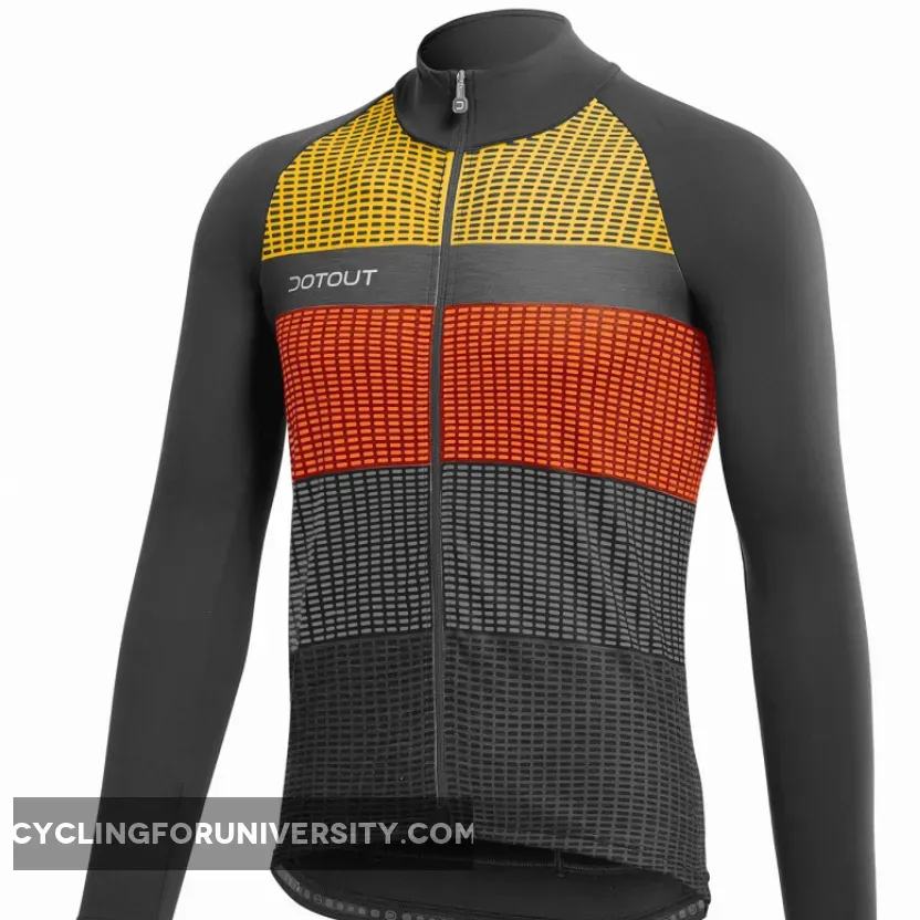 Dotout Fanatica Wool long sleeves jersey - Black red