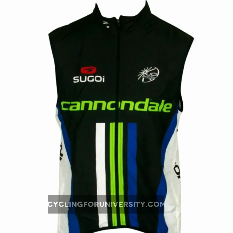 CANNONDALE PRO CYCLING 2013 Black Edition Sleeveless Jersey Vest