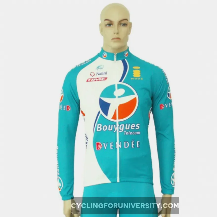 Bouygues Télécom 2006 Radsport-Long Sleeve Jersey - Radsport-Profi-Team