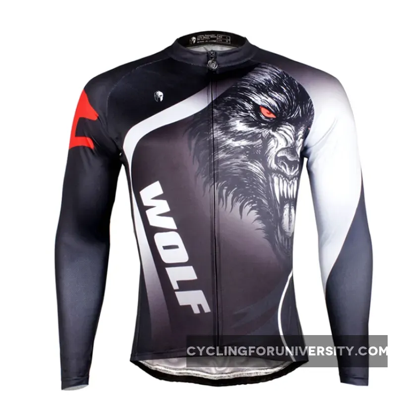 ILPALADINO Men's Long Sleeves Cycling Jersey Suit Spring Autumn Exercise Bicycling Pro Cycle Clothing Racing Apparel Outdoor Sports Leisure Biking Shirts NO.719