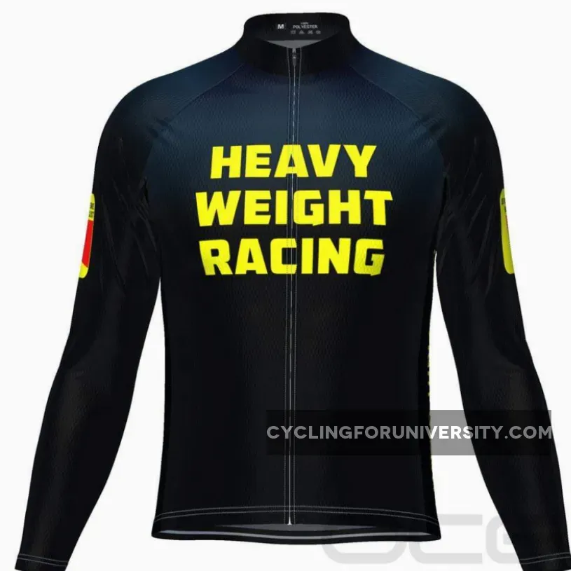 Men's Heavy Weight Racing Gravity Long Sleeve Cycling Jersey