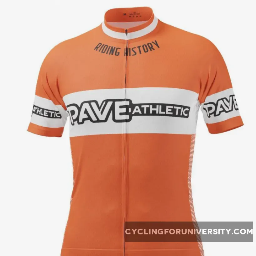 PAVE Athletic Retro Terme Short Sleeve Cycling Jersey