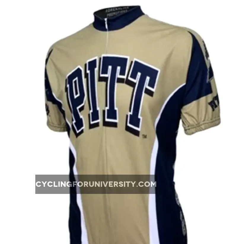 Pitt University of Pittsburgh Panthers Cycling Short Sleeve Jersey