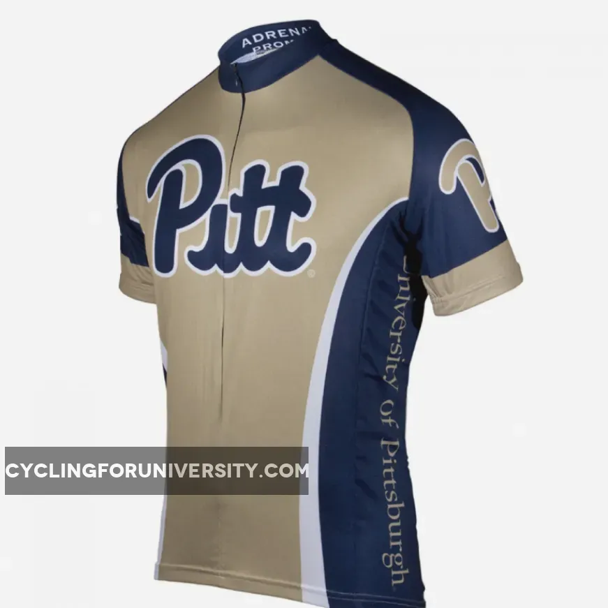 Pitt University of Pittsburgh Panthers Cycling Short Sleeve Jersey