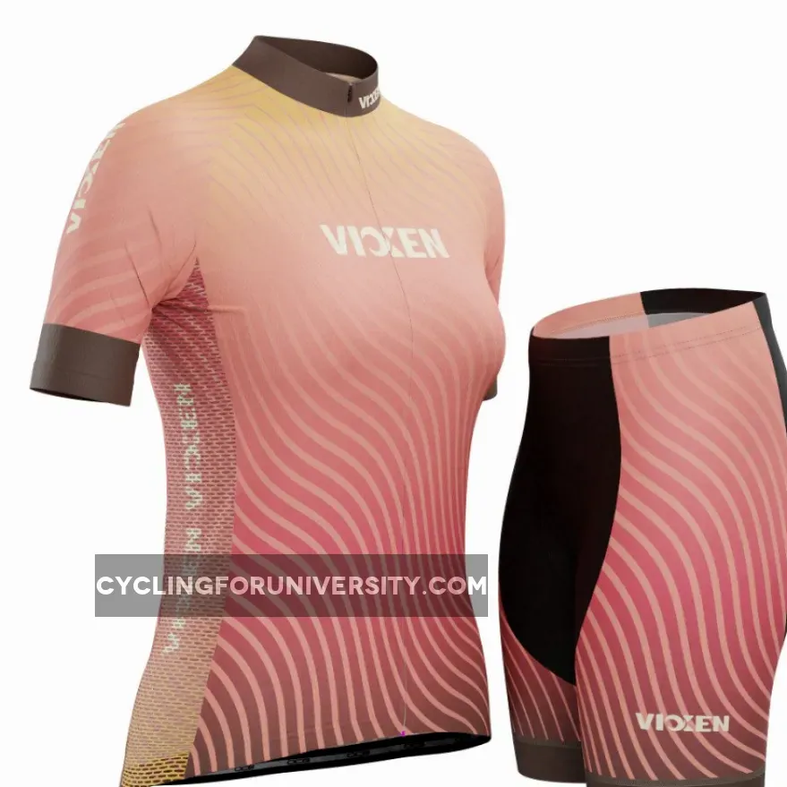 Vixen Women's Four Seasons Fall Short Sleeve Cycling Kit
