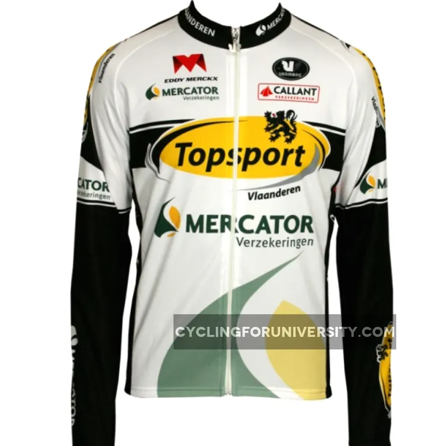 TOPSPORT-MERCATOR 2012 Vermarc Radsport-Profi-Team - Long Sleeve Jersey