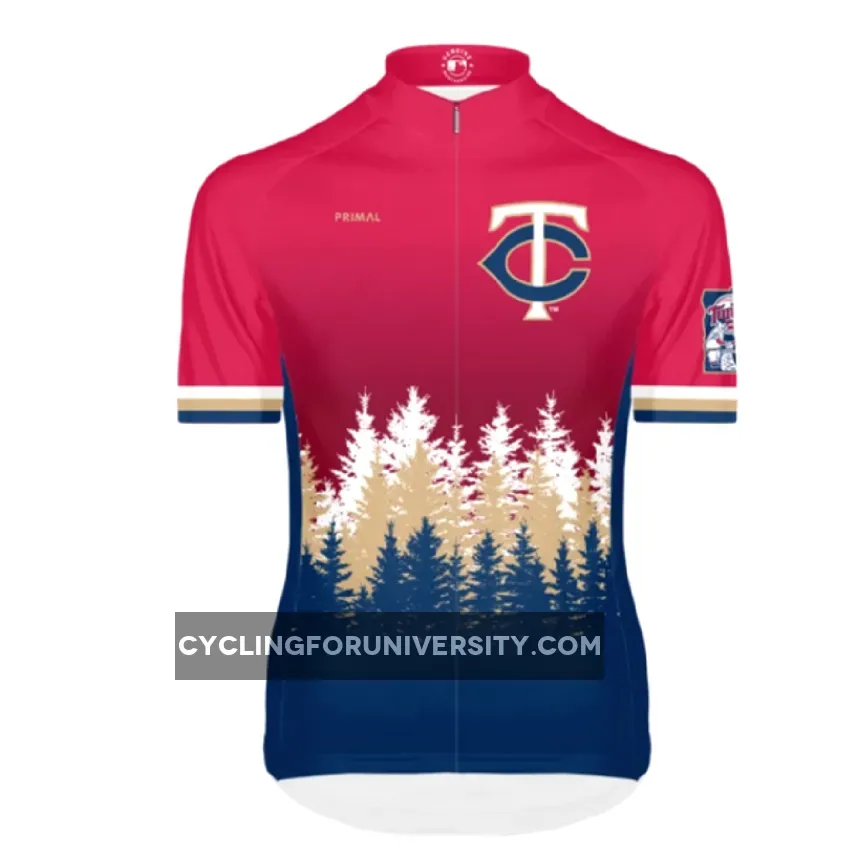 Primal Wear MLB Minnesota Twins Men's Nexas Cycling Jersey MNTJ78M-MD