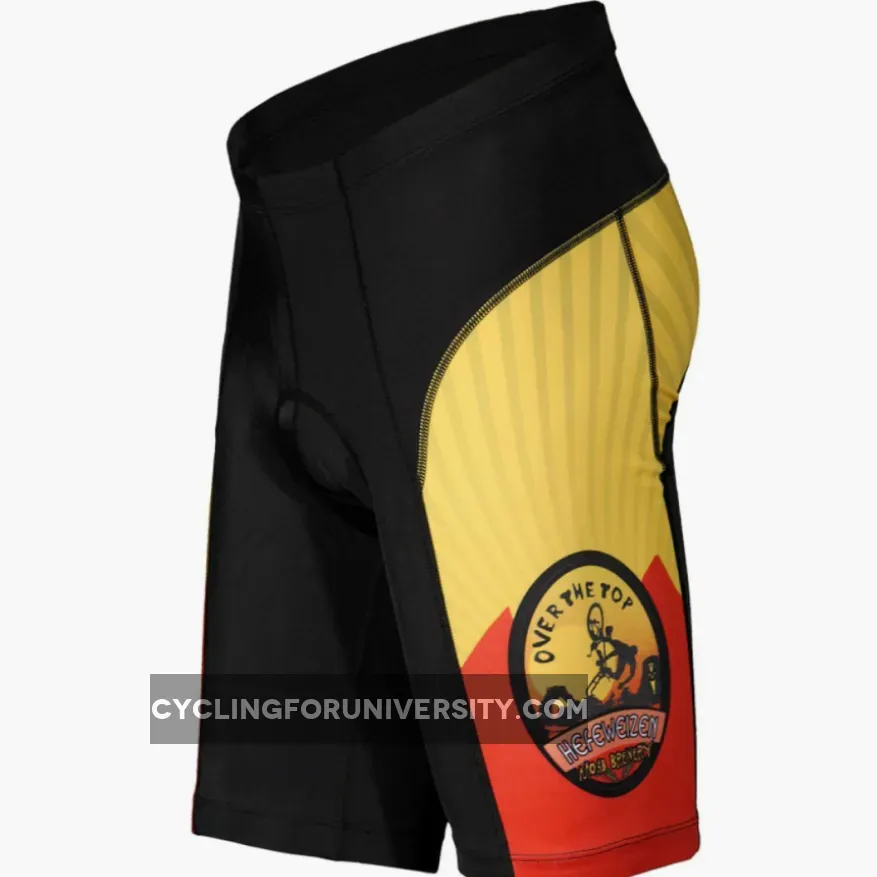 Moab Brewery Over the Top beer Men's Padded Cycling Shorts
