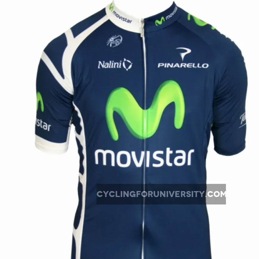 MOVISTAR 2011 Radsport-Profi-Team Short Sleeve Jersey