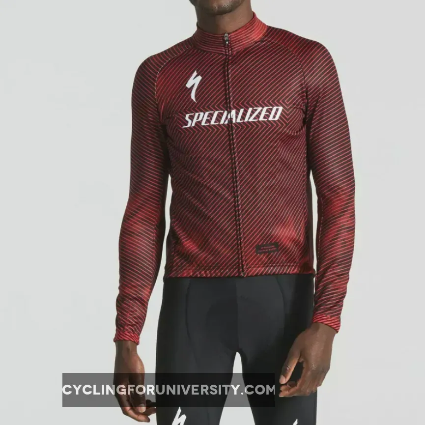 Specialized ML Team SL Expert Softshell long sleeves jersey - Red 64123-5203