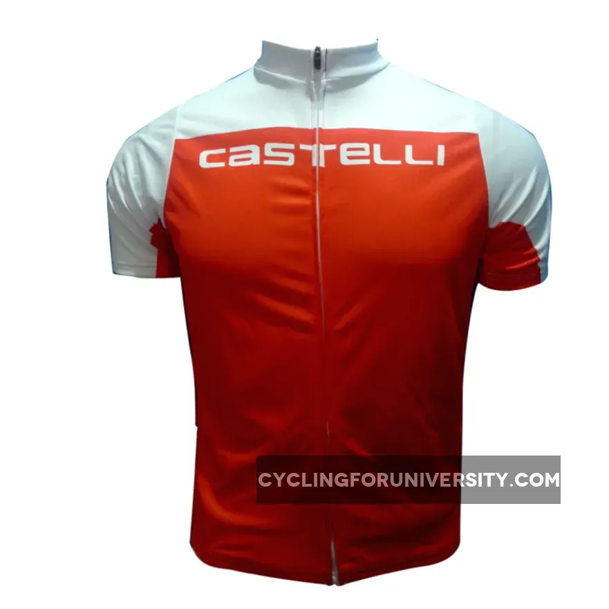 2012 CASTELLI RED Cycling Short Sleeve Jersey Brand New