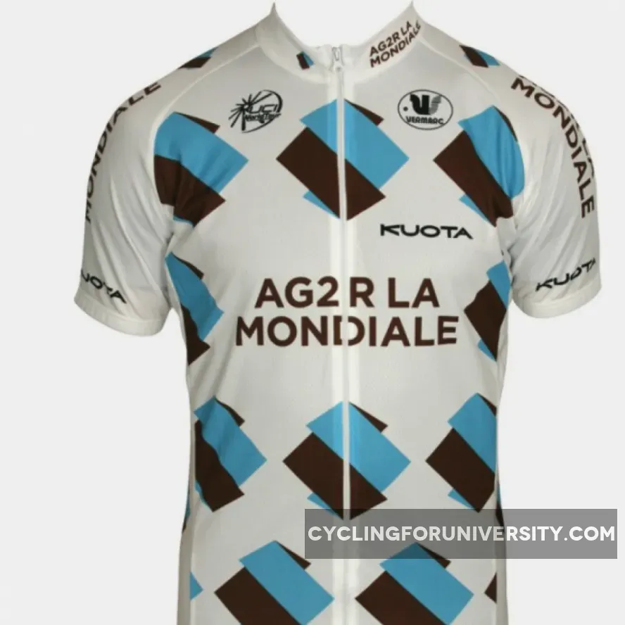 AG2R LA MONDIALE 2011 Vermarc Radsport-Profi-Team Short sleeve Cycling jersey