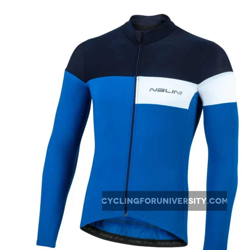 Nalini Pro Corsa B0W Blue Long Sleeve Jersey,