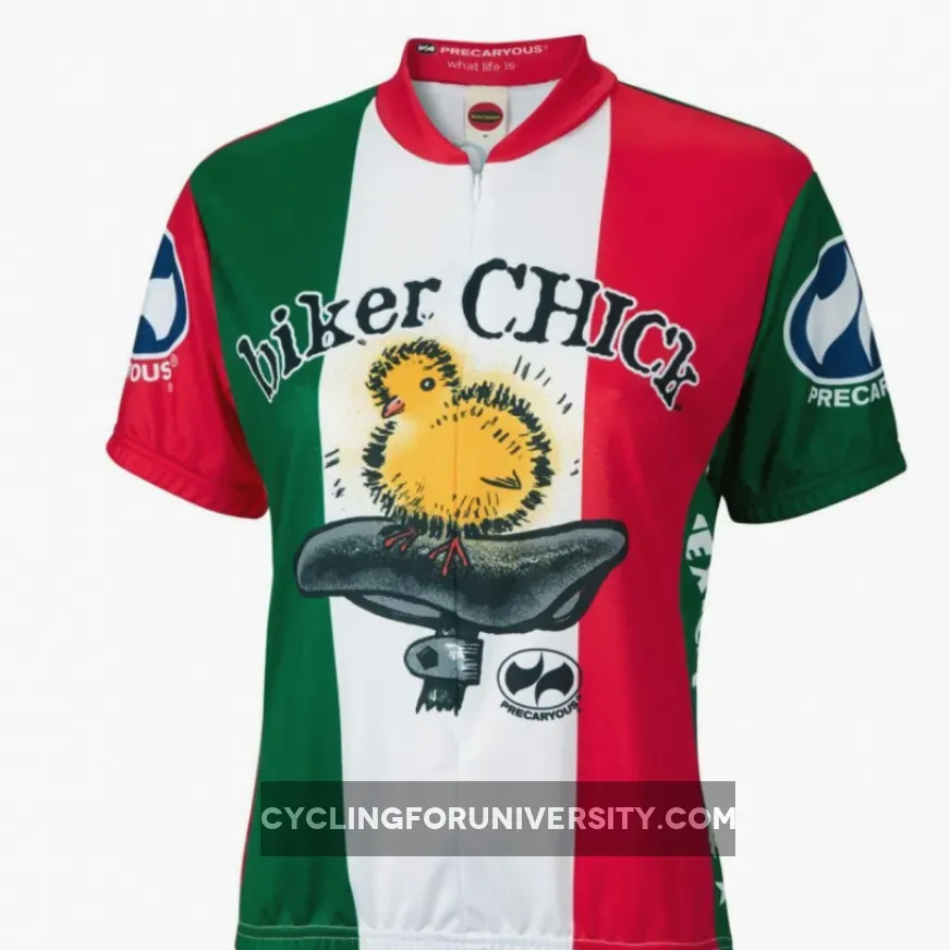 Mexican Biker Chick Women's Short sleeve Half zip cycling jersey