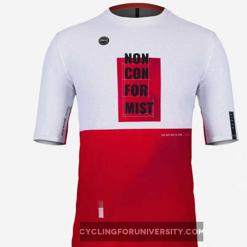 Gobik Terrain Whistler Jersey - White Red To Buy