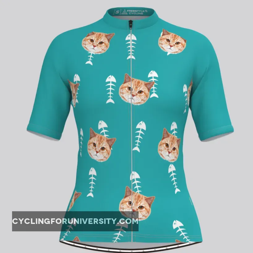 Custom Cat Face V2 Women's Jersey Brand New