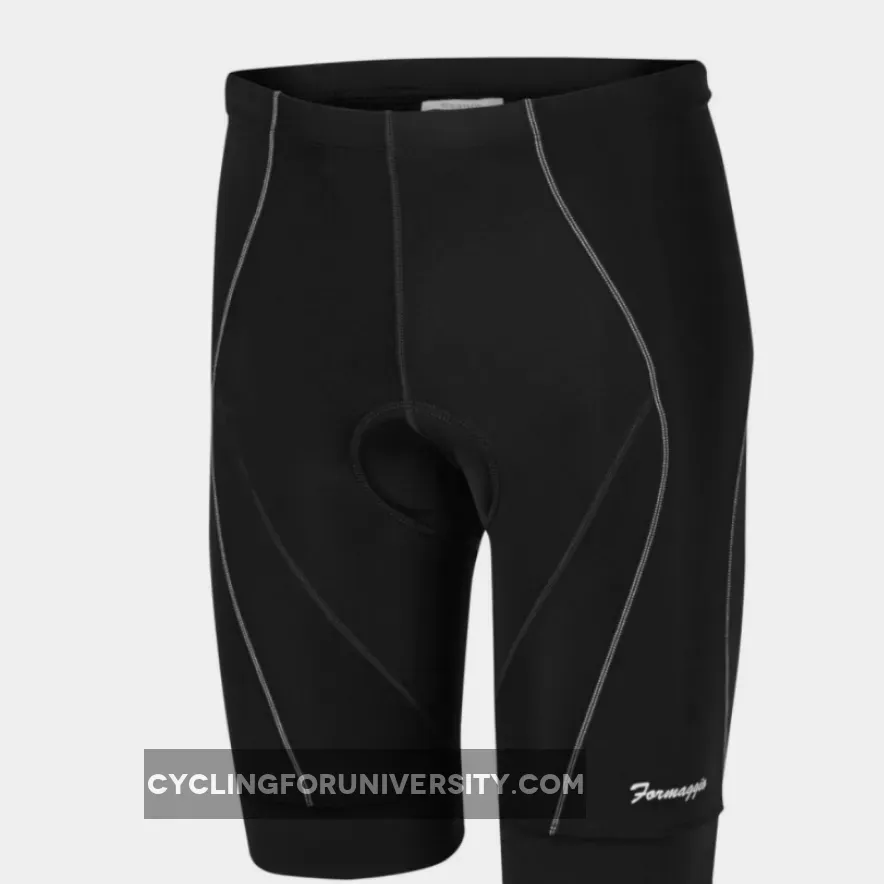 WJ Formaggio 10 Panel Pro Style Lycra Men's Padded Cycling Shorts, Mens Padded Bike Shorts