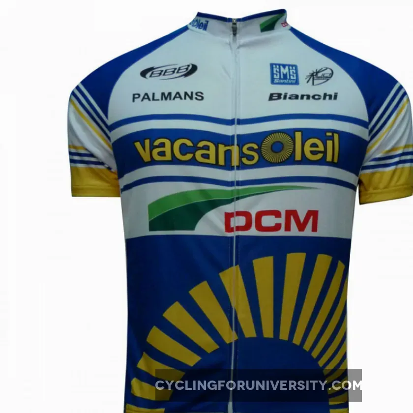 VACANSOLEIL-DCM PRO CYCLING 2012 professional cycling team - Cycling Jersey Short Sleeve
