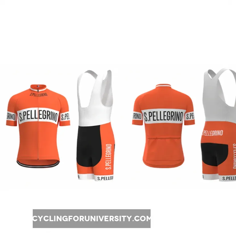 San Pellegrino Cycling Set 1962 Brand New