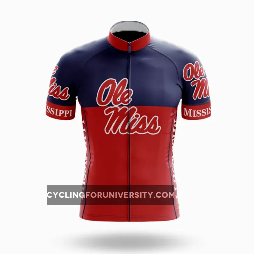 University of Mississippi V2 - Men's Cycling / Jersey Only