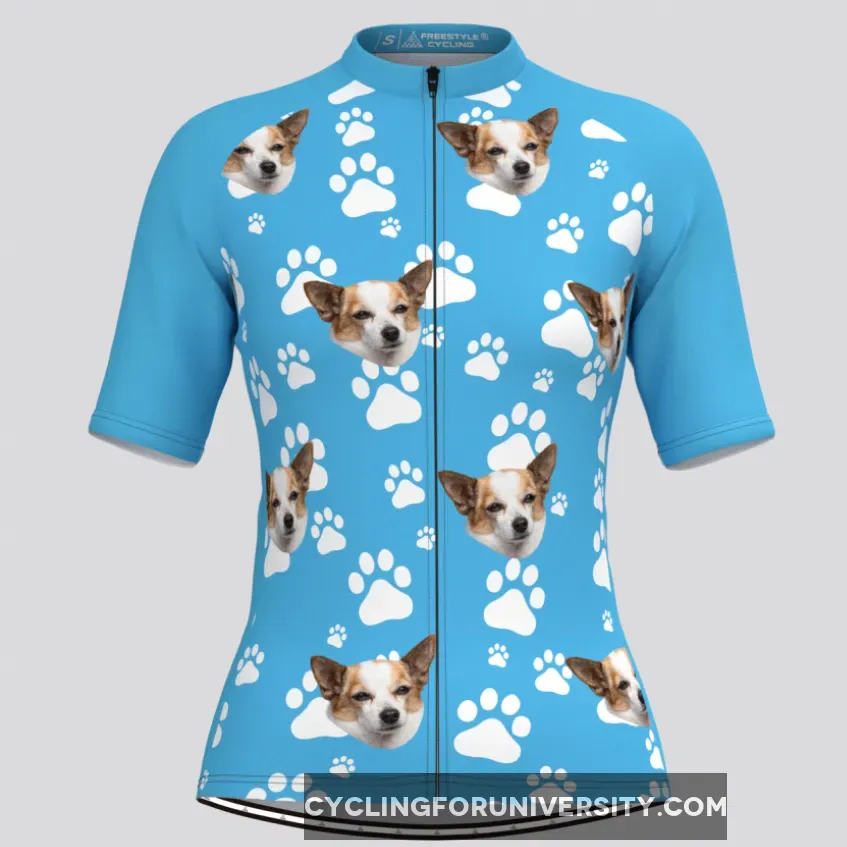 Custom Pup Face V2 Women's Jersey Outlet