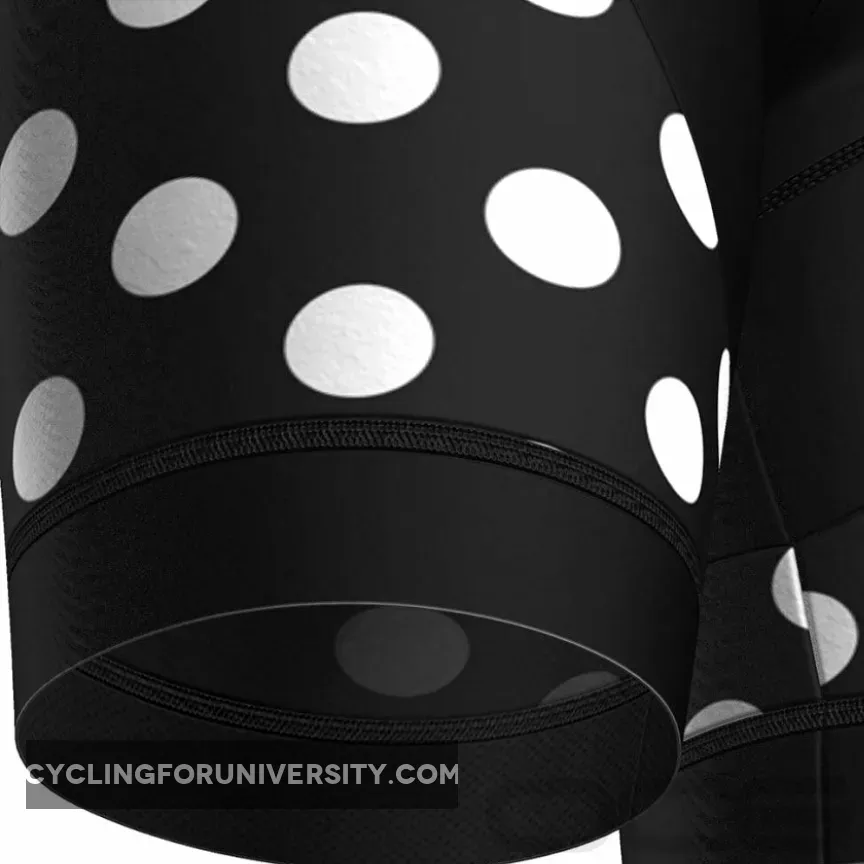 Women's Polka Dot Pro-Band Cycling Shorts #Polka Dot Biker Shorts