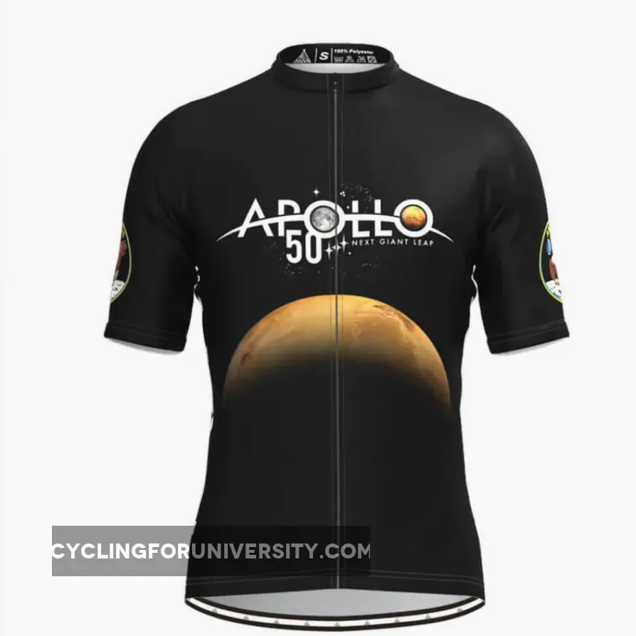Apollo 11 50th Anniversary Men's Cycling Jersey Black