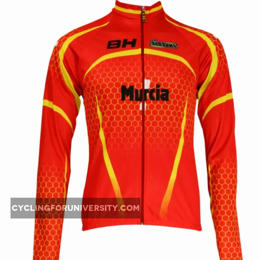 2010 España murcia Inverse Radsport-Profi-Team-long sleeve jersey