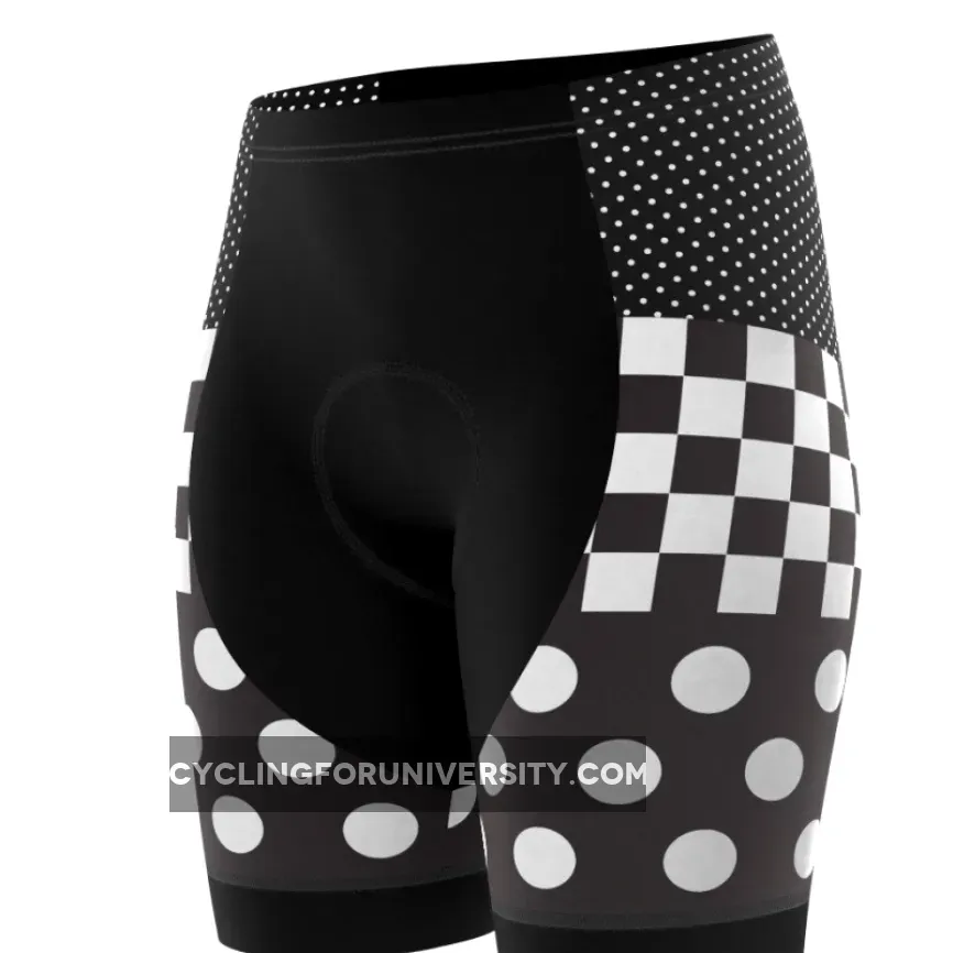 Women's Nina Polka Dot Pro-Band Cycling Shorts Brand New