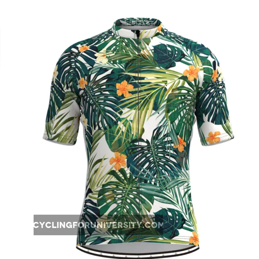 Men's Floral Aloha Hawaiian Cycling Jersey New Releases