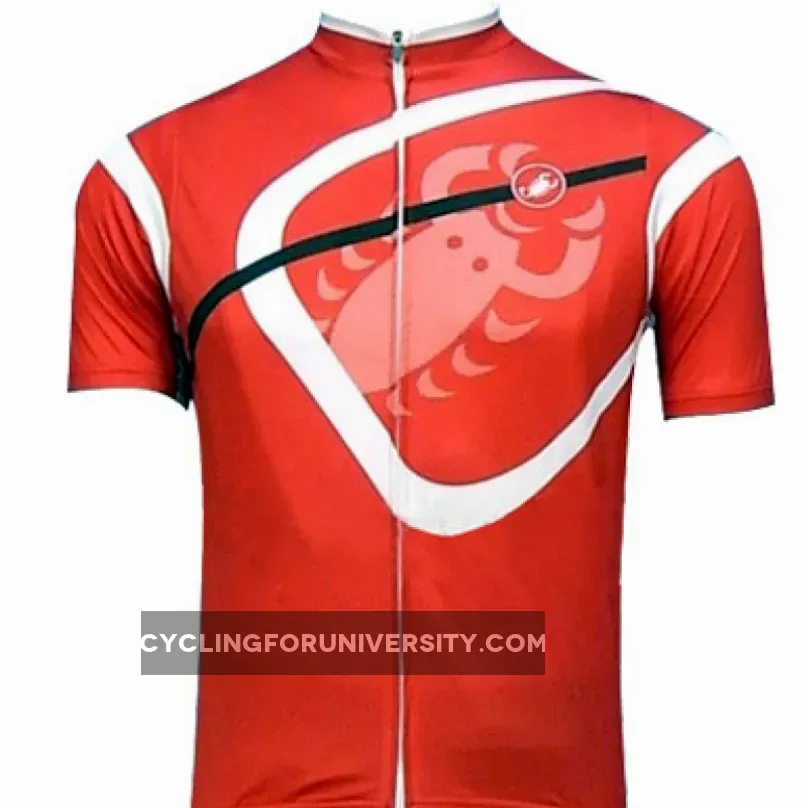 CASTELLI Red Short Sleeve Jersey To Buy