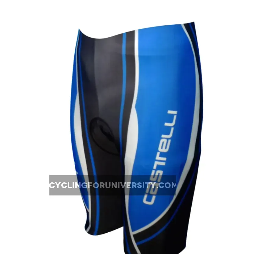 2012 New CASTELLI BLACK-BLUE Cycling Shorts Restock