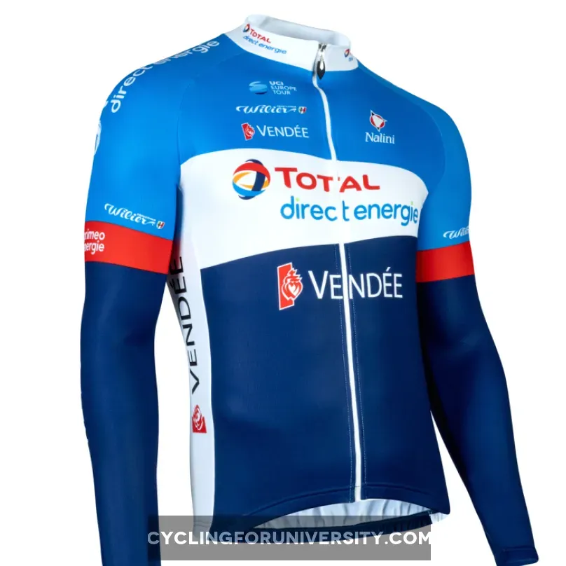 Direct Energie Long Sleeve Jersey, Outlet DIR21L2