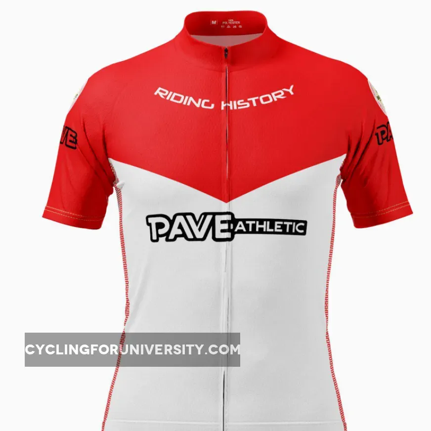 PAVE Athletic Espresso Retro Short Sleeve Cycling Jersey