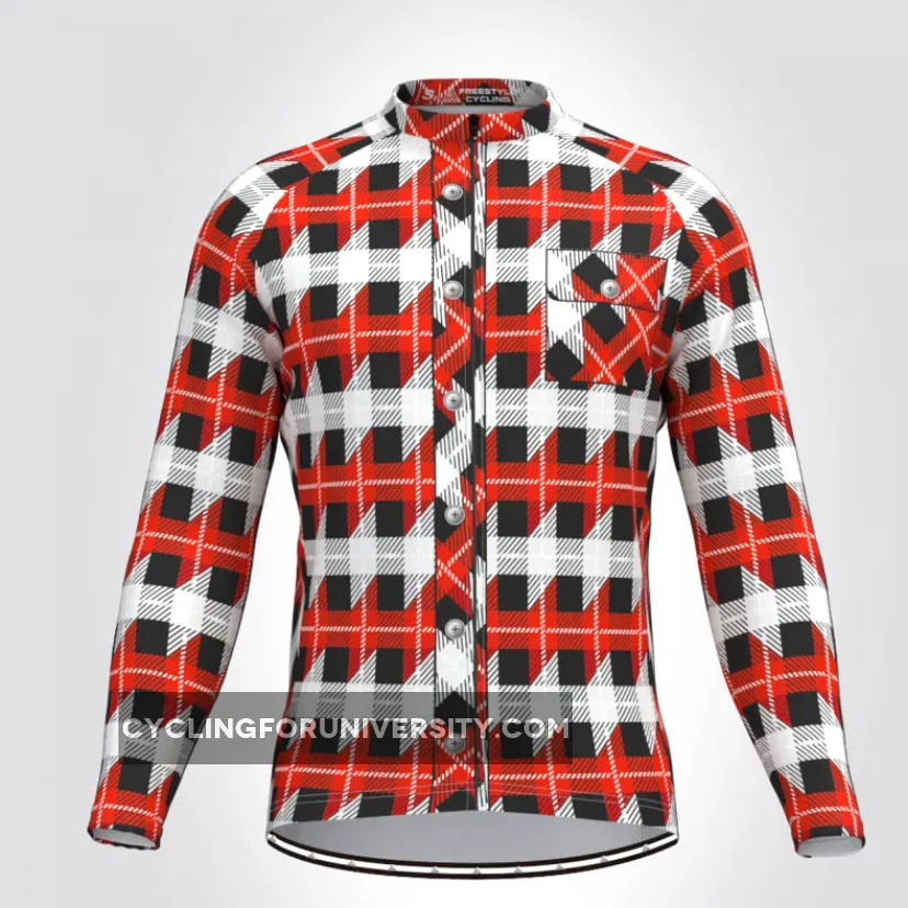 Lumberjack Long Sleeve Men's Cycling Jersey Restock