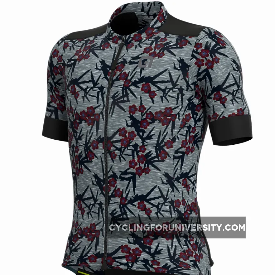 ALE' Gravel Joshua Gray Floral Jersey,