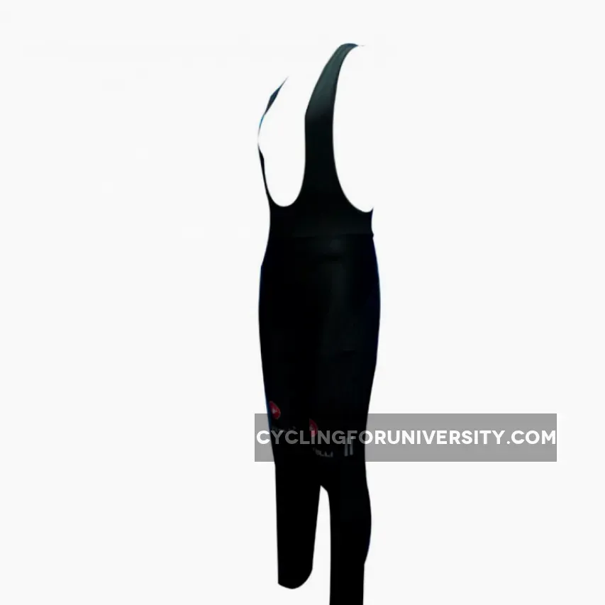 New 2012 CASTELLI BLACK Cycling Winter Bib Pants Restock