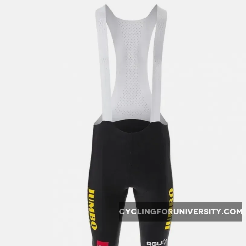 AGU Team Jumbo-Visma 2020 Cycling Bib Shorts Black BJV-04-M