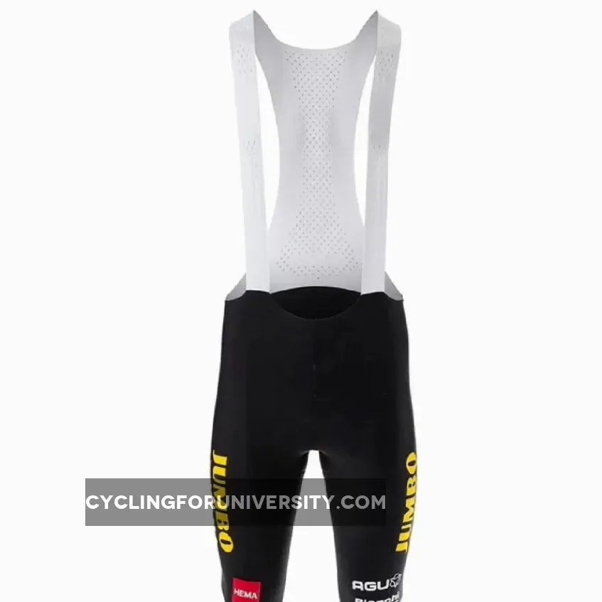 AGU Team Jumbo-Visma 2020 Cycling Bib Shorts Black BJV-04-M