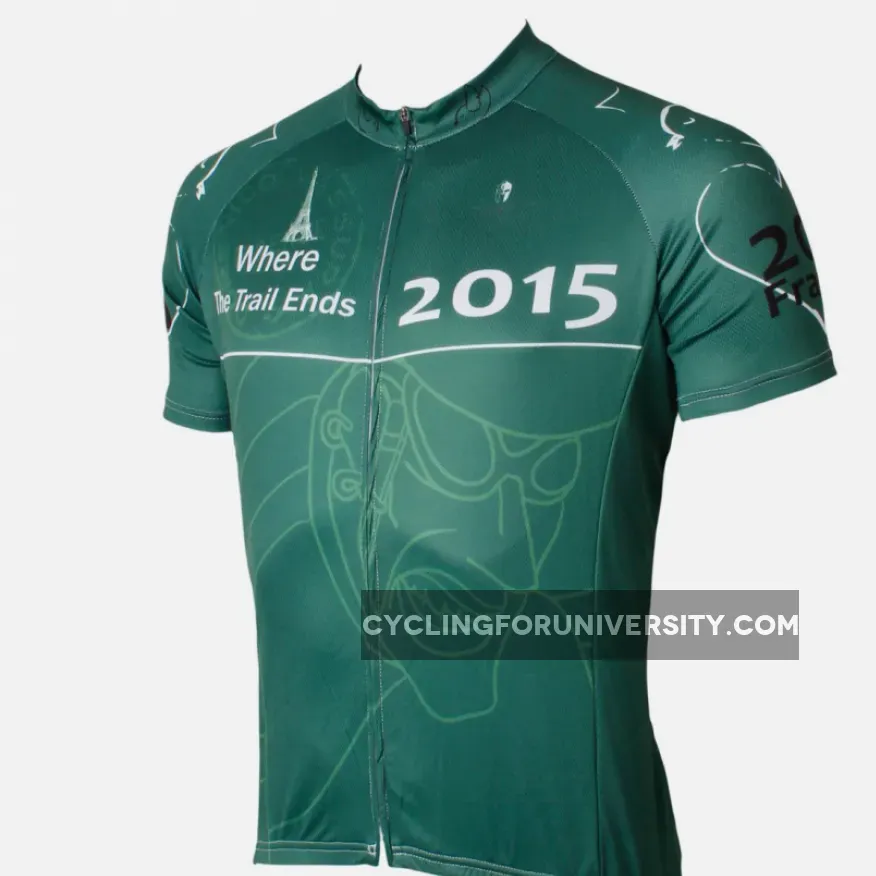 Cyclist Green Men's Short-Sleeve Cycling Jersey Bicycling Shirts France Summer NO.569