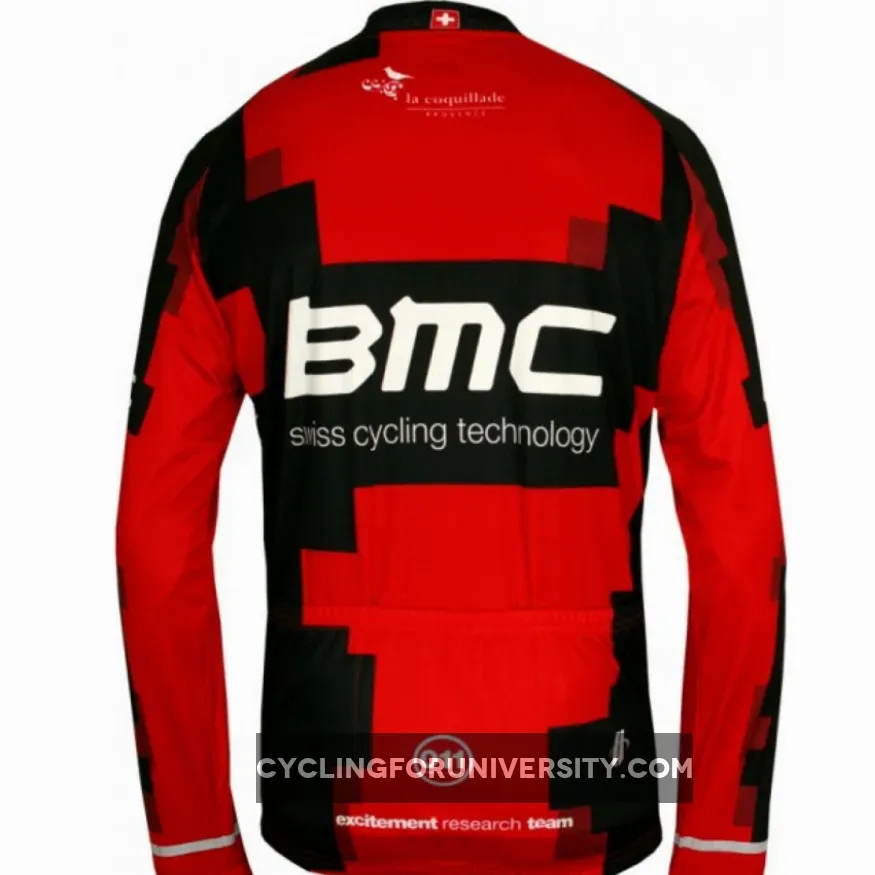 BMC RACING TEAM 2012 Hincapie Radsport-Profi-Team - Long Sleeve Jersey Jacket Black