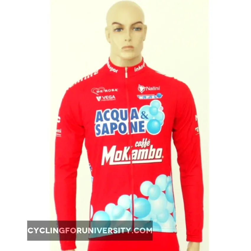 Acqua & Sapone 2006 Radsport - Nalini Radsport-Profi-Team Long Sleeve Jersey