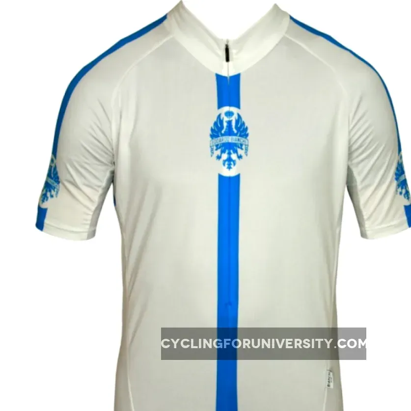 Bianchi Milano short sleeve jersey E12ALBEN1 white