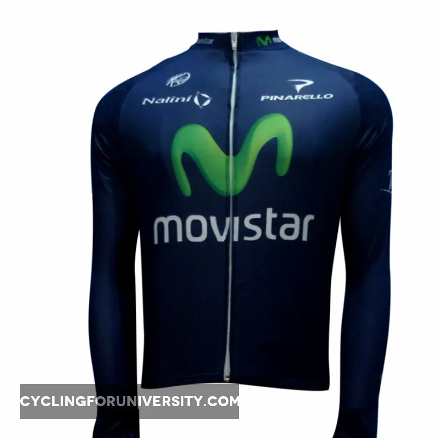MOVISTAR 2013 Nalini professional cycling team - cycling jersey long sleeve