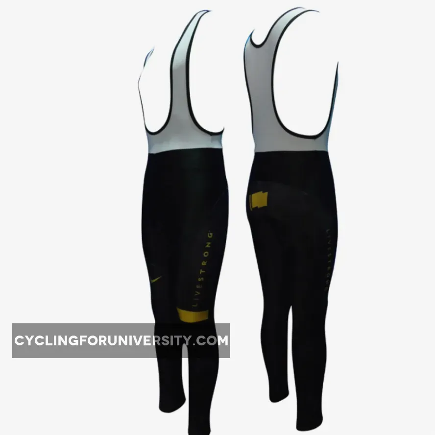 2013 LiveStrong Cycling Winter Bib Pants Brand New