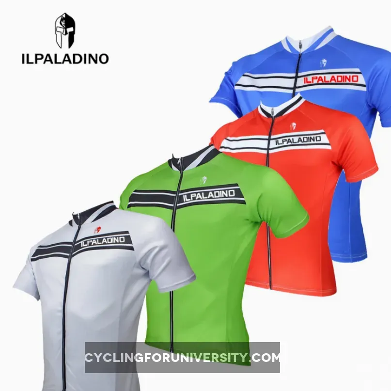 ILPALADINO Simple Men's Cycling Professional Jersey MTB Comfortable Bike Shirts Quick Dry Apparel Outdoor Sports Gear Leisure Biking T-shirt NO.029