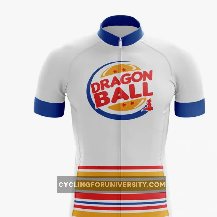 Dragon Ball Burger Style Cycling Jersey