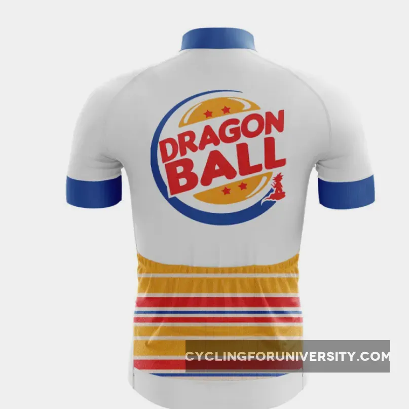 Dragon Ball Burger Style Cycling Jersey Dragon Ball Burger Style Cycling Jersey